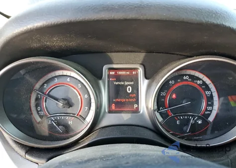 2015 Dodge Journey Crossroad из США, поврежденный, VIN 3C4PDCGG0FT617854